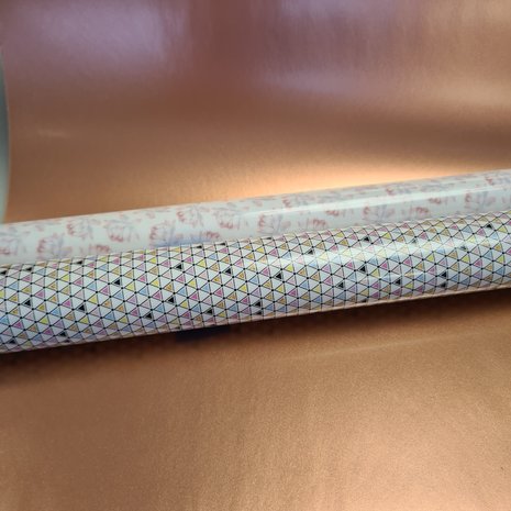 Vinyl Rose Gold Polished Metal Vinyl Rose Gold Polished Metal