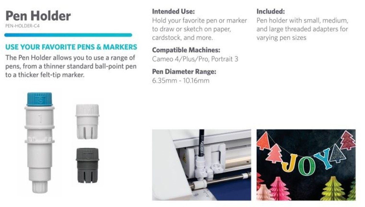 Silhouette Pen Holder (Type B)