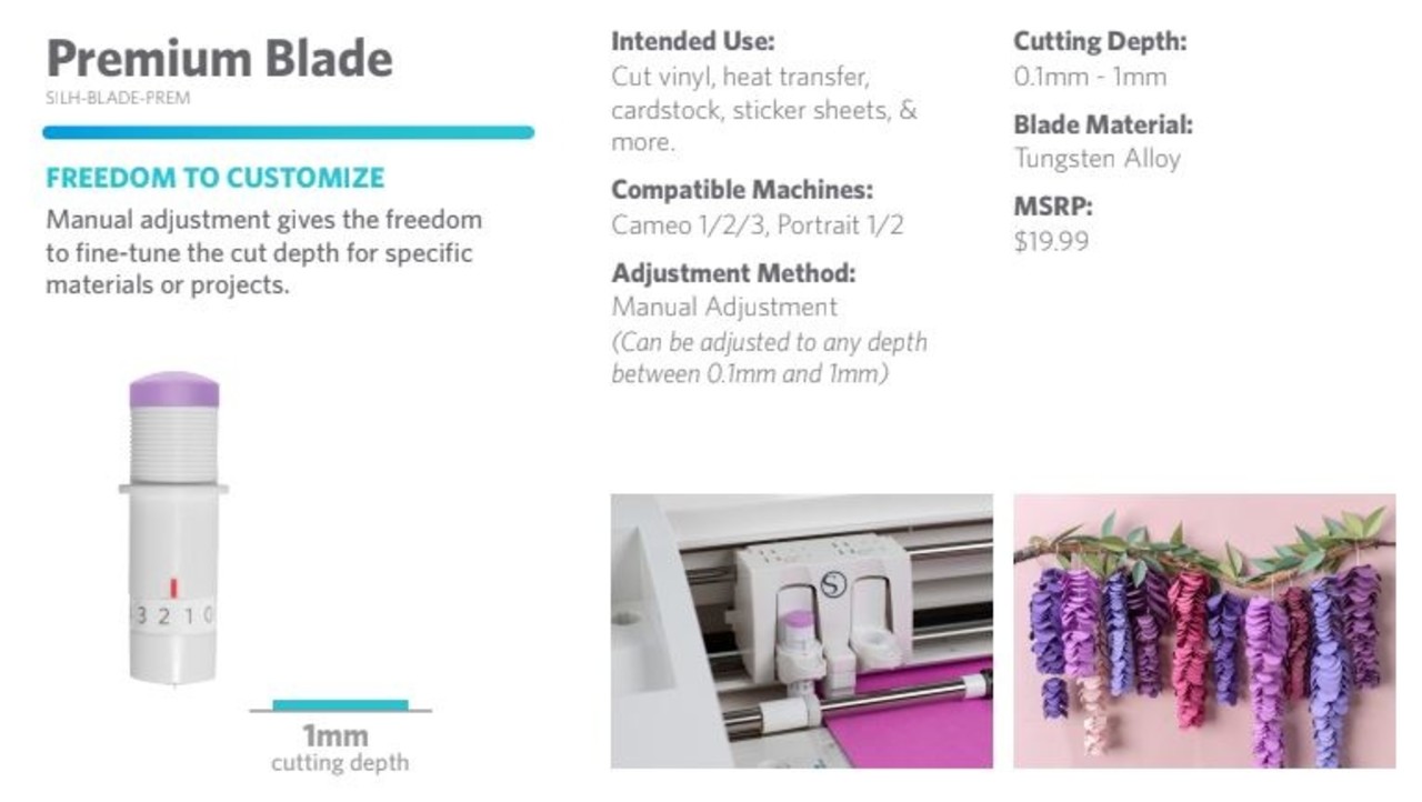 Silhouette Premium Blade