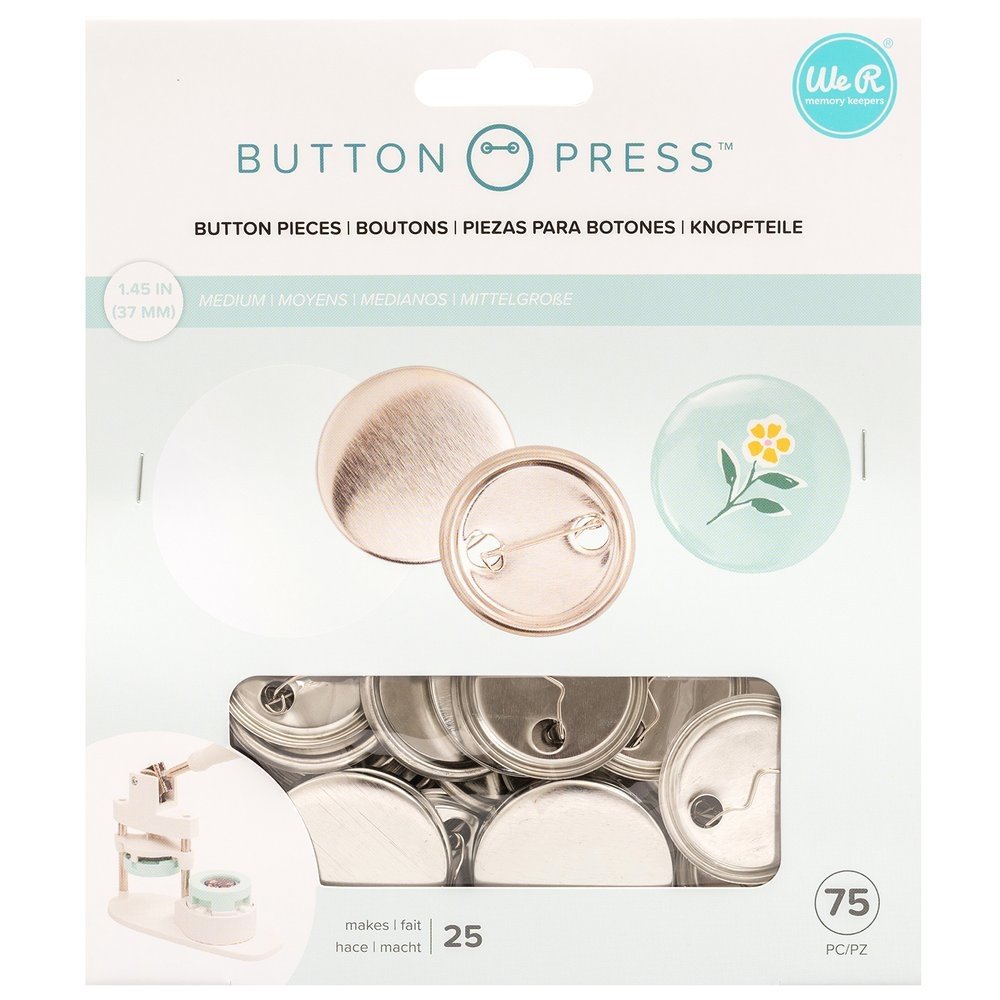 Button Maker Button Navulverpakking MEDIUM Button Maker Button Navulverpakking MEDIUM