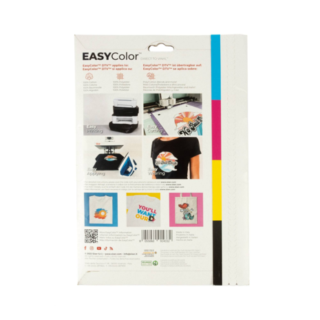 Siser EasyColor DTV A4 5 Pack + 5 applicatievellen