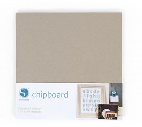 Silhouette Chipboard
