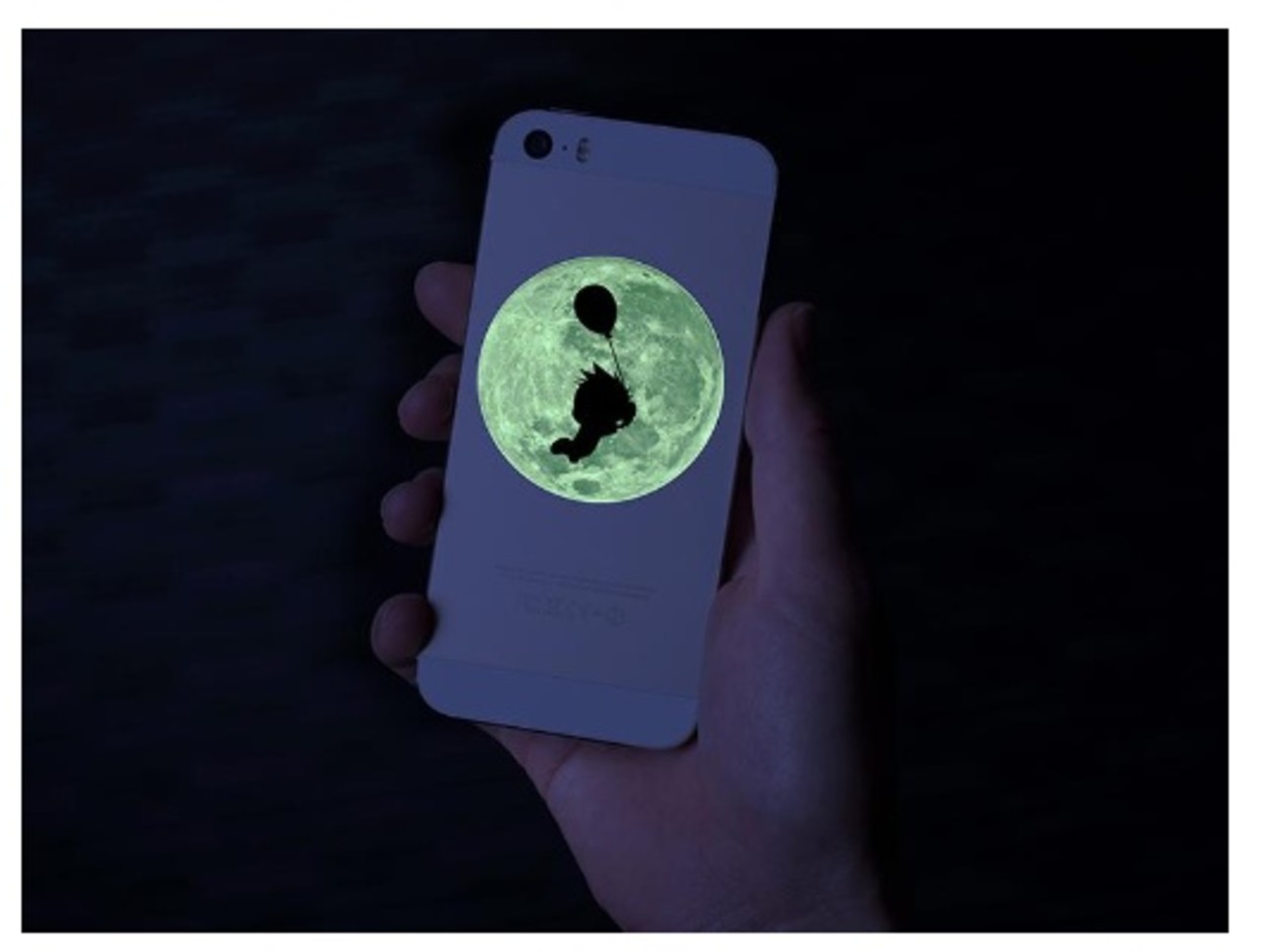 Silhouette Stickervellen - Glow in the dark Silhouette Stickervellen - Glow in the dark