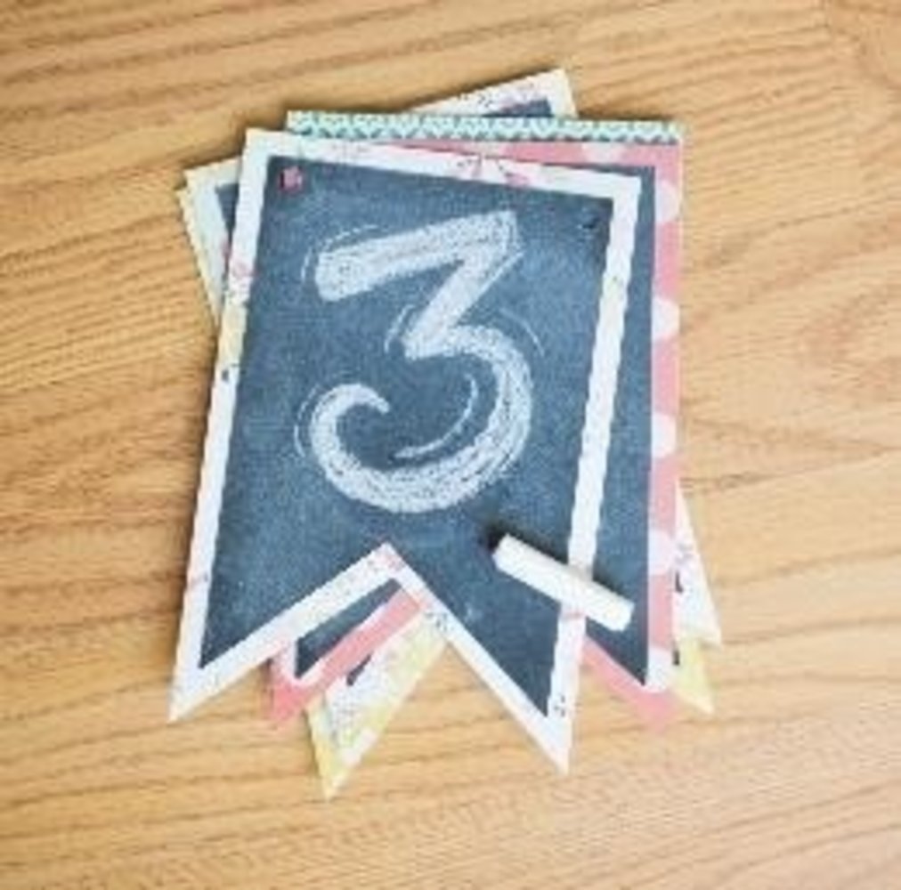 Silhouette Chalkboard Cardstock - Adhesive back