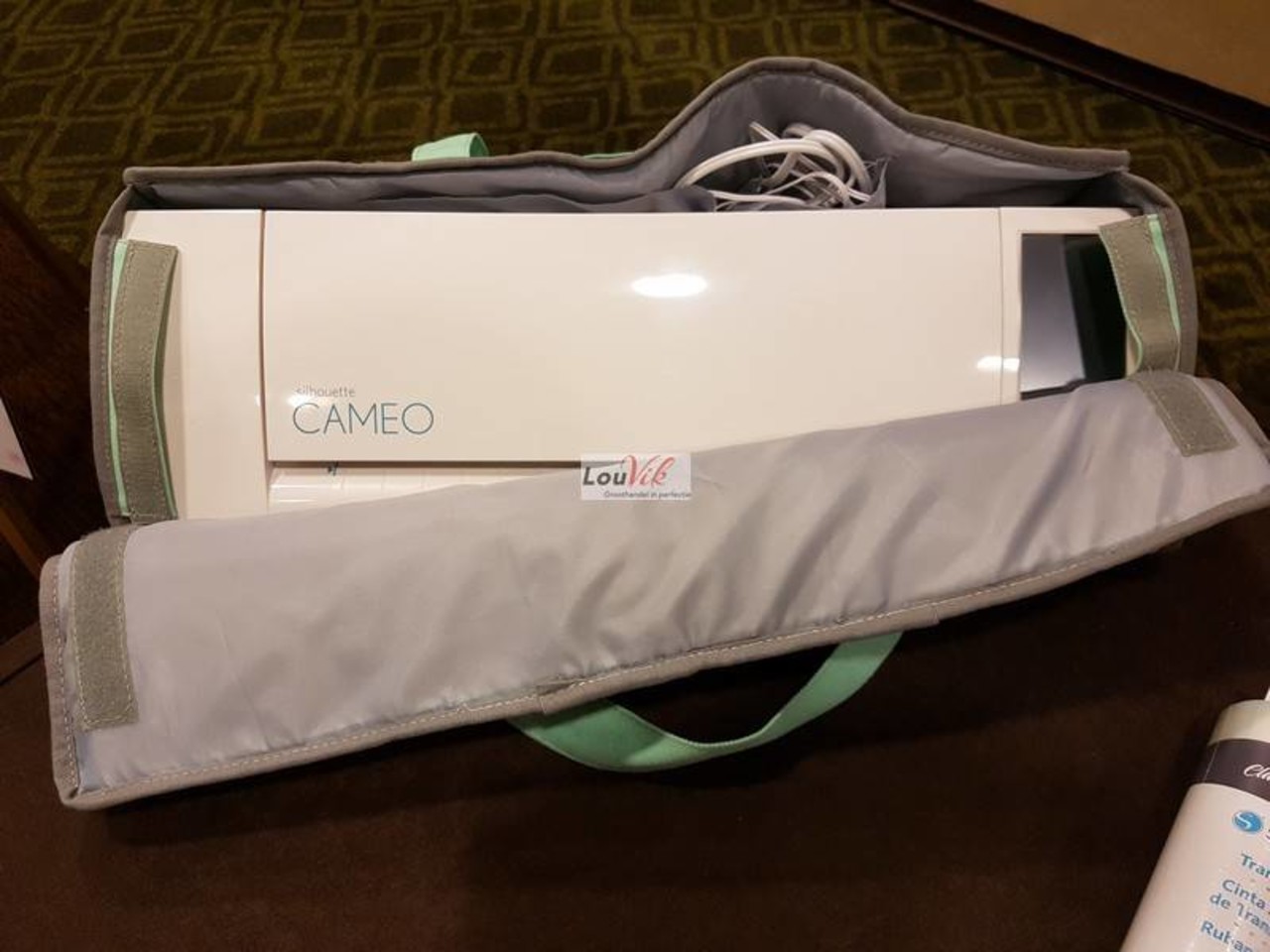 Silhouette Cameo 1 - 2  Light Tote - Green Silhouette Cameo 1 - 2  Light Tote - Green