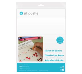 Silhouette Stickervellen Scratch-off - Printbaar Silhouette Stickervellen Scratch-off - Printbaar