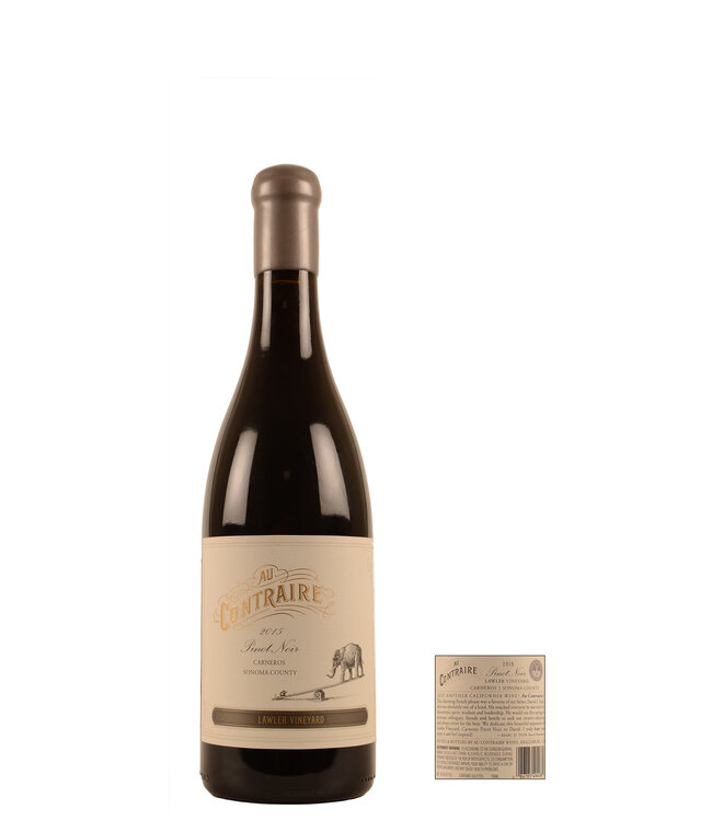 Sonoma County Carneros Pinot Noir Lawler Vineyard