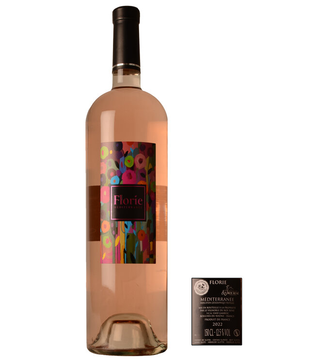 Florie Rosé De GRIS MAGNUM Vin de Pays de Méditerranée 2022