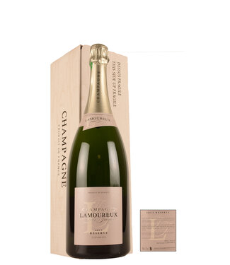 Champagne Lamoureux Cuvée Réserve Brut - 100% Pinot Noir MAGNUM
