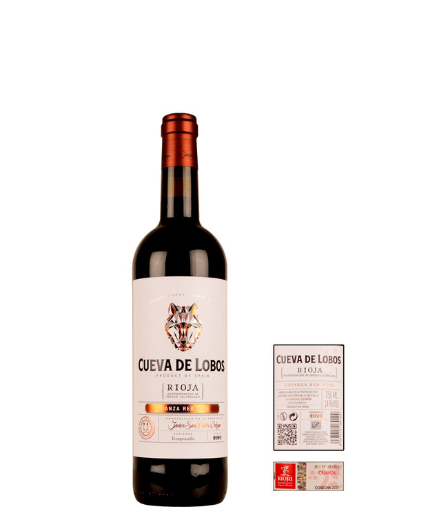 Rioja Crianza 100% Tempranillo 2020