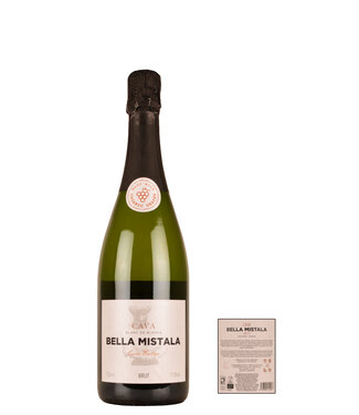 Bella Mistala Cava Organic Brut 75% Macabeo y 25% Chardonnay