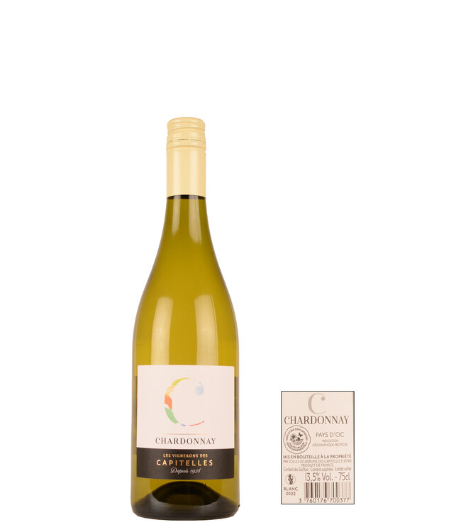 Vin de Pays d'Oc Chardonnay - légèrement boisé Blanc 2022
