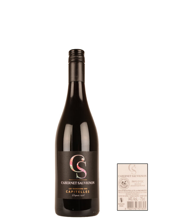 Vin de Pays d'Oc Cabernet Sauvignon Rouge 2022