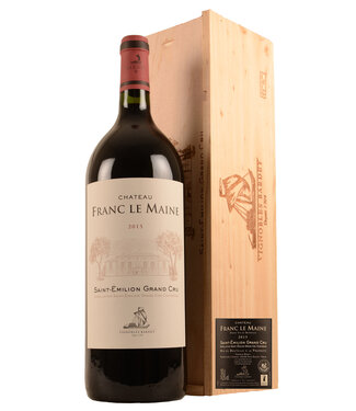 Vignobles Bardet Château Franc Le Maine - Magnum caisse bois individuel Saint-Emilion Grand Cru 2016