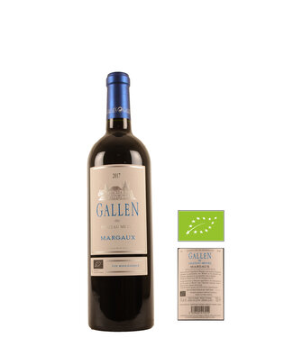 Gallen de Château Meyre BIO wooden case 6 Margaux 2018