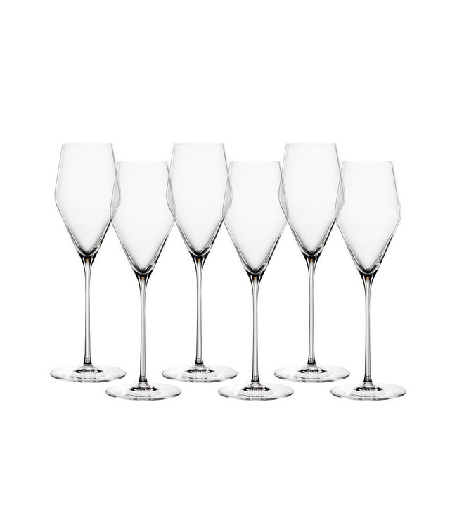 Definition Champagneglazen 250 ml - 6 stuks (3x2 glazen)