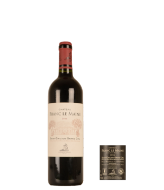 Vignobles Bardet Château Franc Le Maine Saint-Emilion Grand Cru 2016