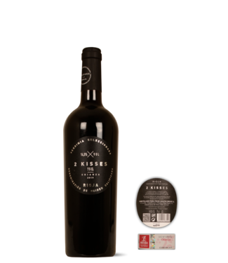 2 Kisses Rioja Crianza 80% Tempranillo & 20% Graciano 2019