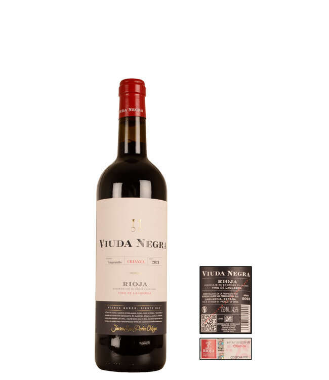 Rioja Alavesa Crianza (14 months French barrels) 100% Tempranillo 2021 Tinto