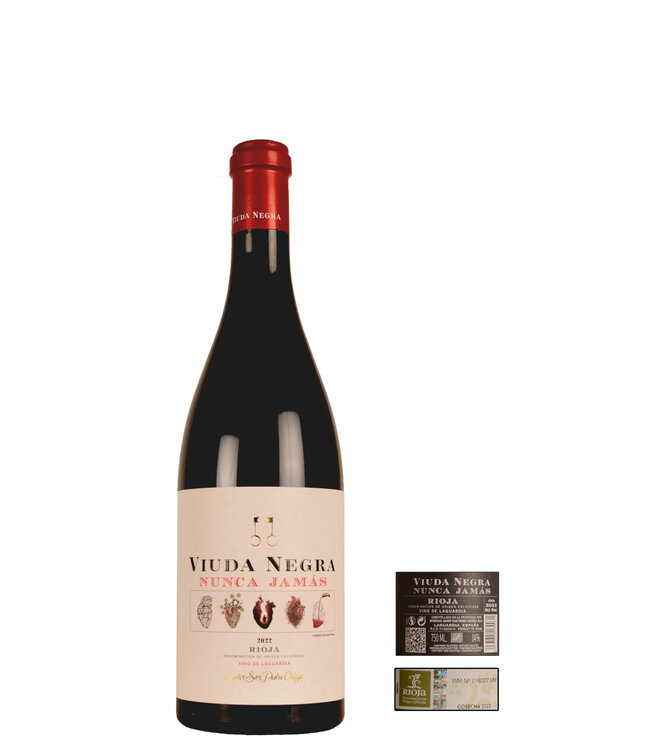 Viuda Negra Nunca Jamàs - Rioja Alavesa 100% Tempranillo 2022