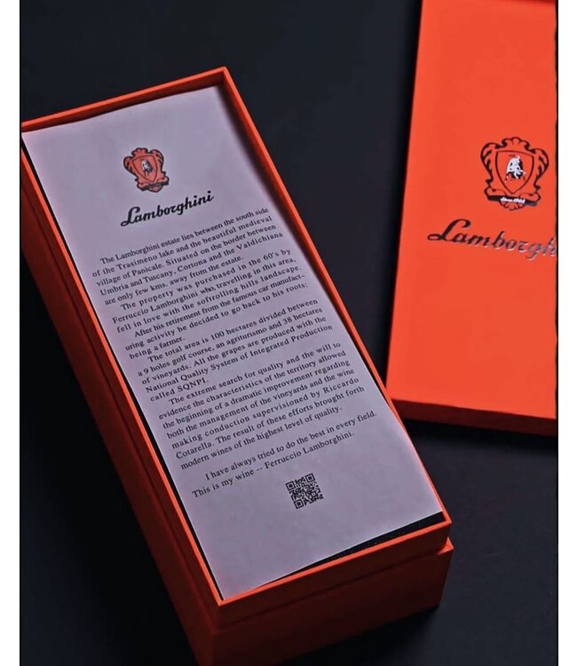 Lamborghini Spumante Gift Box de LUXE (Bottle not included)