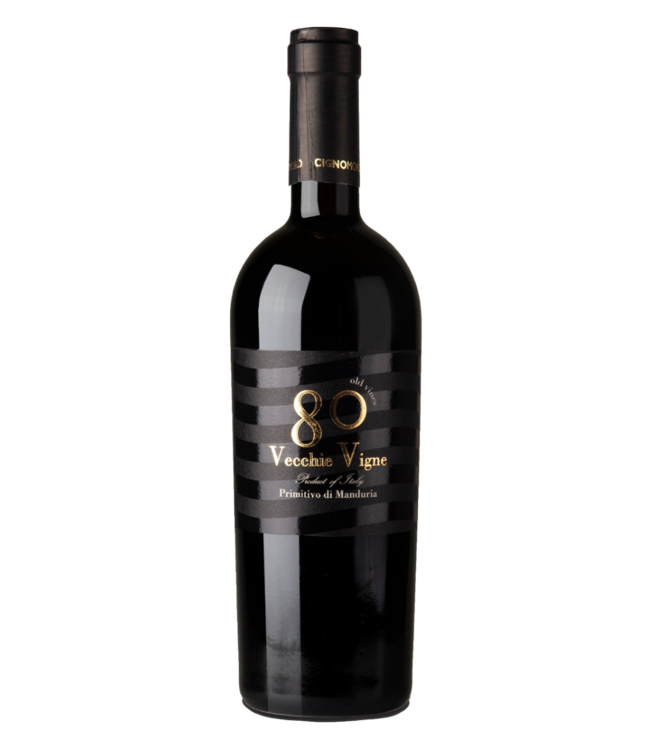Cignomoro, Primitivo di Manduria DOP 80 Vecchie Vigne Primitivo  2022