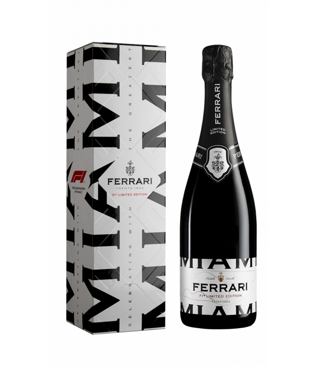 Ferrari, Trento DOC Brut, Cities Special Cuvée F1 Miami in geschenkverpakking