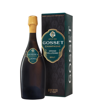 Champagne Gosset Champagne Gosset, Champagne AC Grand Millesime Brut in giftbox  2015 - 0.75L Champagne Gosset Champagne Gosset, Champagne AC Grand Millesime Brut in giftbox  2015 - 0.75L