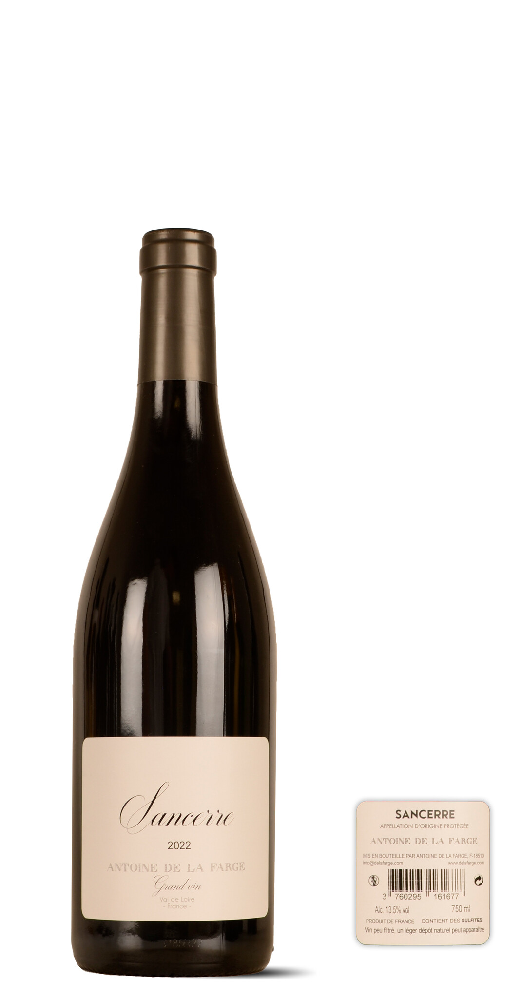 Antoine de la Farge Sancerre Rouge 2023 | Wijndeal.nl - WIJNDeal.NL