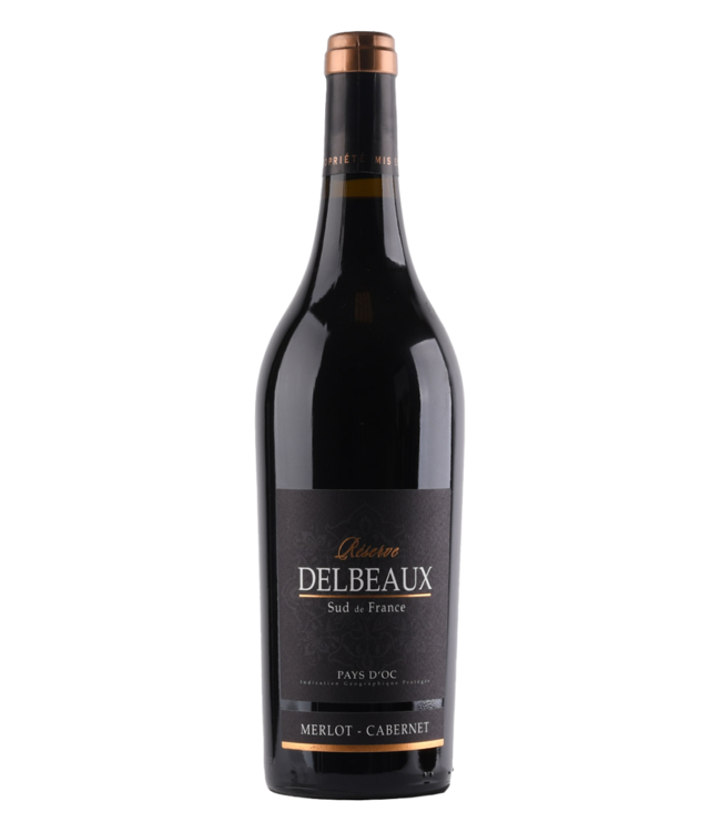 Delbeaux, Pays d'Oc IGP Réserve Merlot-Cabernet 2023