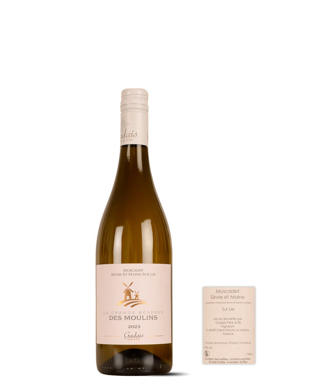Muscadet de Sèvre et Maine Sur Lie La Grande Réserve Des Moulins 2023