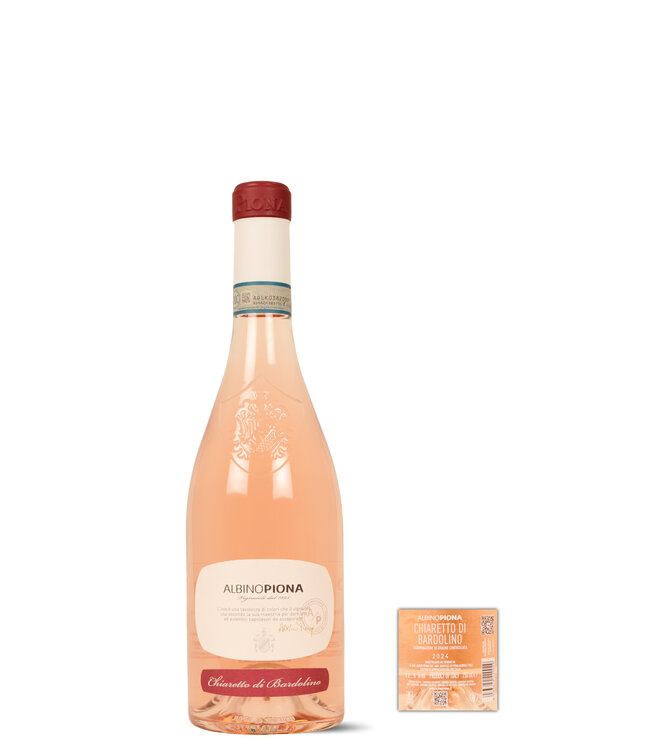 Chiaretto di Bardolino Corvina Veronese 70% Rondinella 30%. Rosato 2024