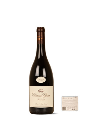 Château Guiot Costières de Nîmes - PAULINETTE - 24 months in big oak barrels Grenache Rouge 2022
