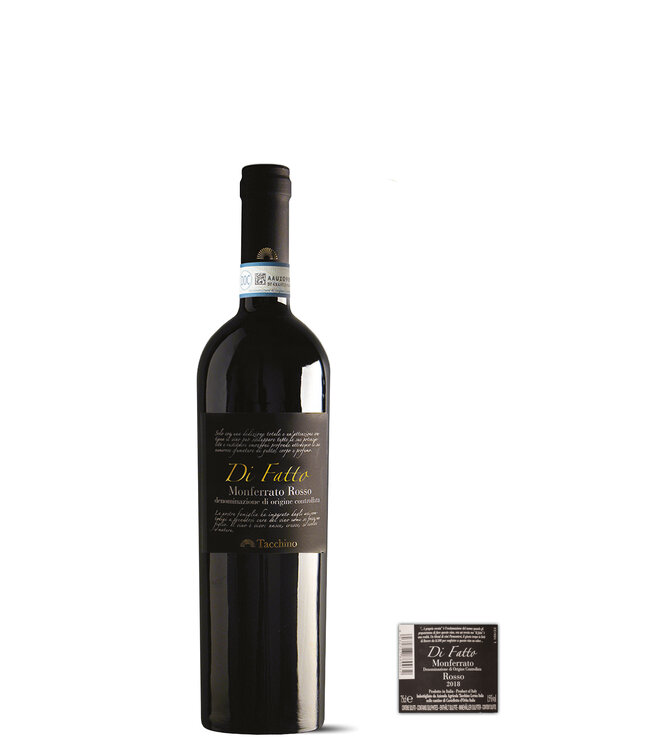 DI FATTO - Monferrato Rosso Doc Albarossa, Barbera del Monferrato, Dolcetto di Ovada e Cabernet Sauvignon Rosso 2018