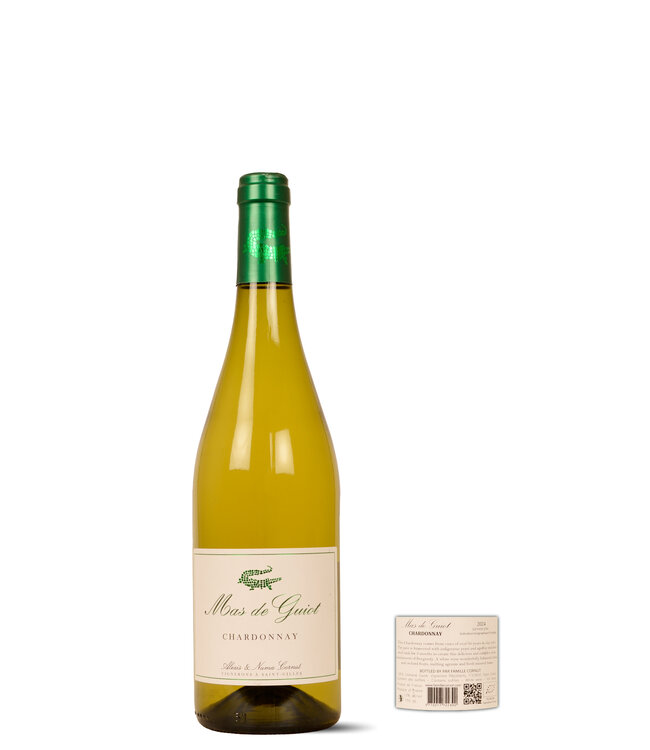 Mas de Guiot Vin de Pays d'Oc - 3 mois en lies avec bâtonnage Chardonnay 2024