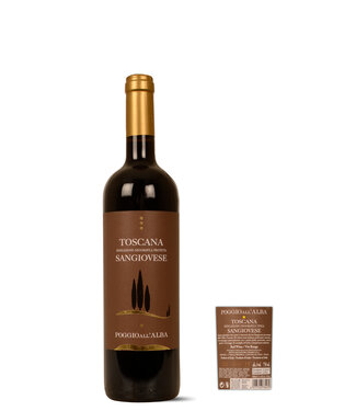 Poggio all'Alba Toscana Vino rosso DOCG Sangiovese di Toscana 2024