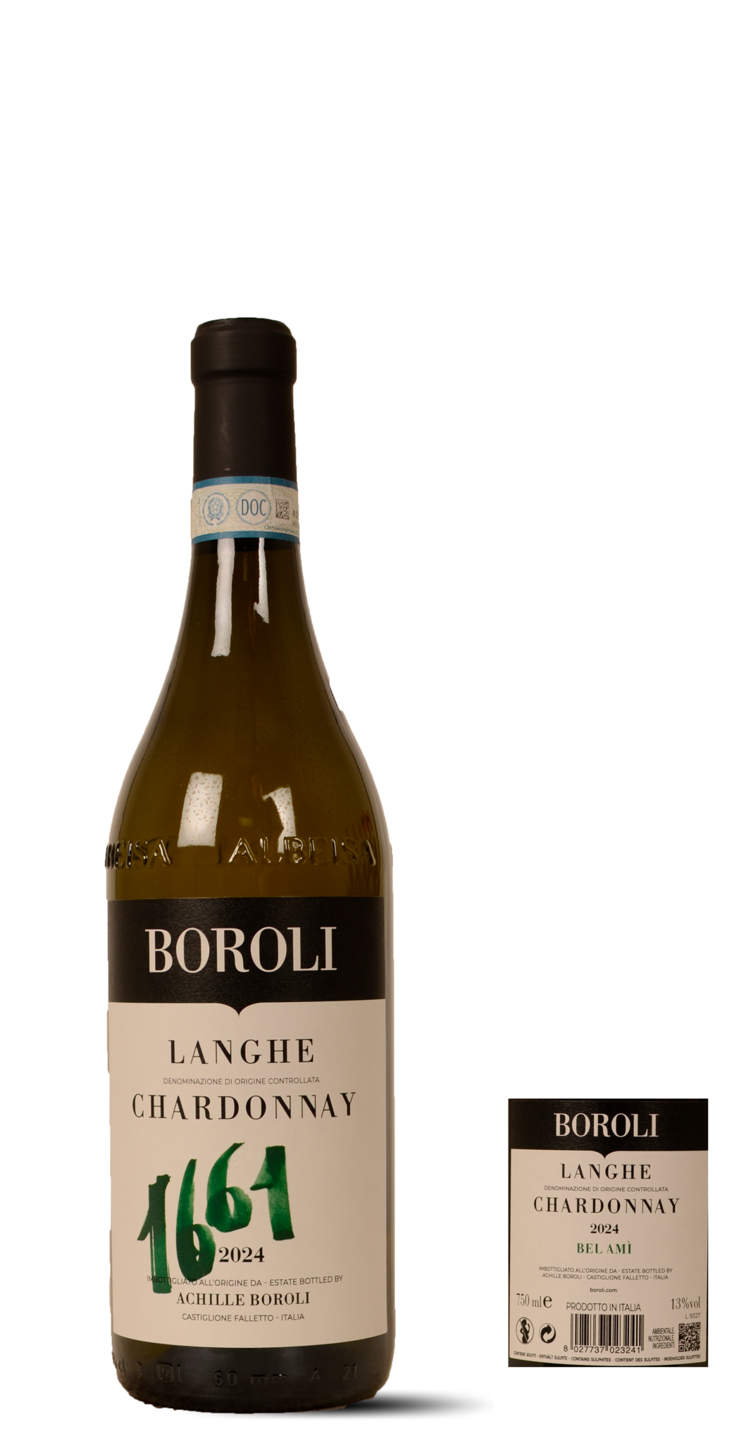 Boroli Langhe 1661 Bel Ami Chardonnay 2024 | Wijndeal.nl - WIJNDeal.NL