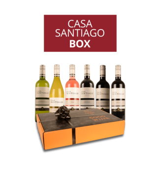 Viña Requingua Casa Santiago Box + giftbox : 6 flessen uit Chili