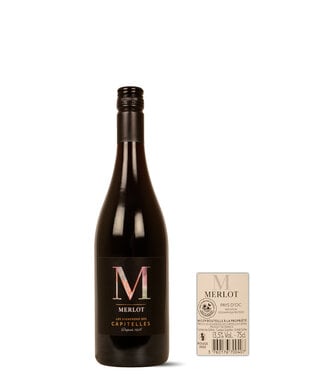 Les Vignerons des Capitelles Vin de Pays d'Oc Merlot Rouge 2023