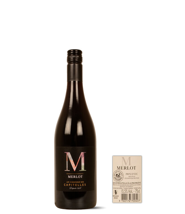 Vin de Pays d'Oc Merlot Rouge 2023