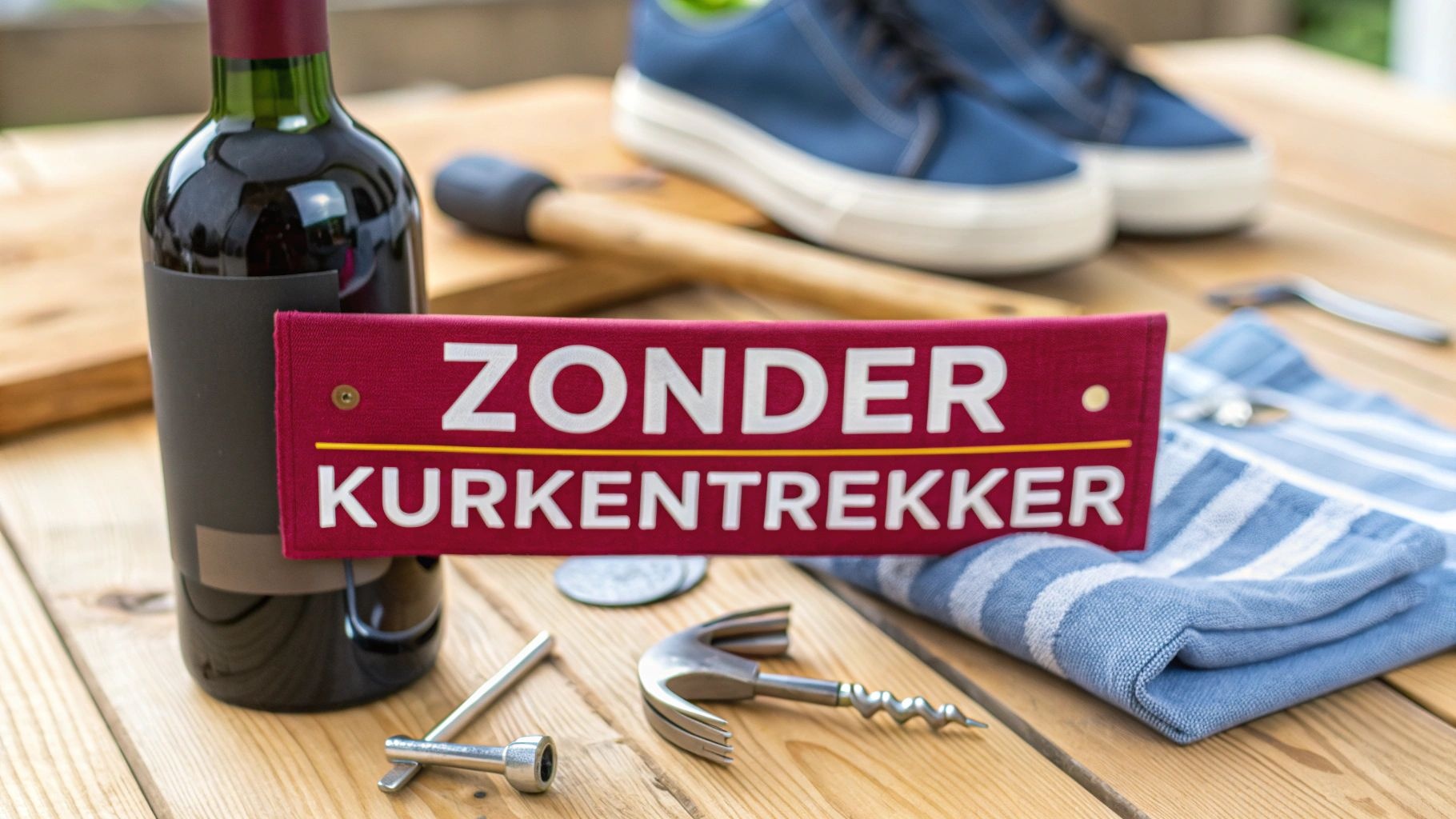 Hoe Wijn openen zonder kurkentrekker ? Lees hier..