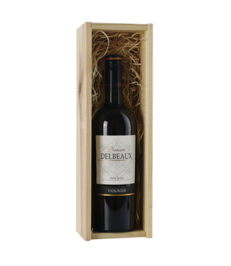 Delbeaux Delbeaux, Pays d'Oc IGP Premium Viognier 2024 + Geschenkkist Delbeaux Delbeaux, Pays d'Oc IGP Premium Viognier 2024 + Geschenkkist