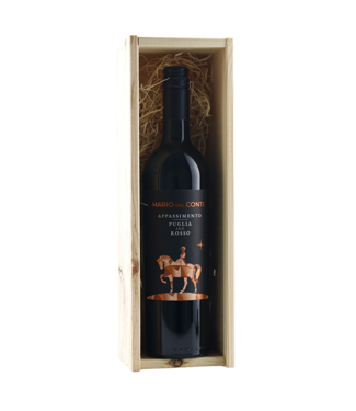 Mario Del Conte Mario del Conte, Puglia IGT Appassimento  2024 + geschenkkist Mario Del Conte Mario del Conte, Puglia IGT Appassimento  2024 + geschenkkist