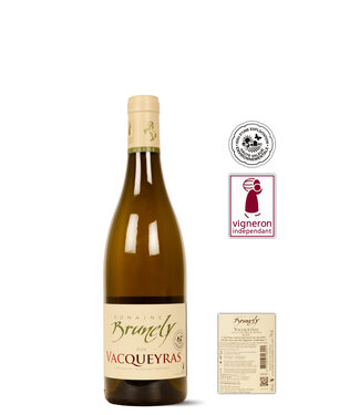 Domaine Brunely Vacqueras White 45% Marsanne - 25% Roussanne - 15% Grenache Blanc - 15% Viognier 2024