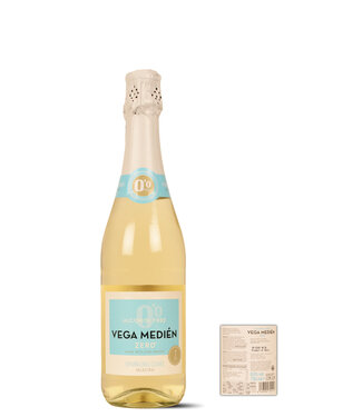 Vega Medien Cava Brut 0,0 Alcohol free - Blanco (alcoholvrij)
