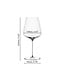 Bordeaux Wijnglazen Definition 750ml - 8 STUKS! (4x2 glazen)