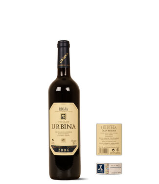 Bodegas Urbina Bodegas Urbina Rioja Gran Reserva Tempranillo Tinto 2004