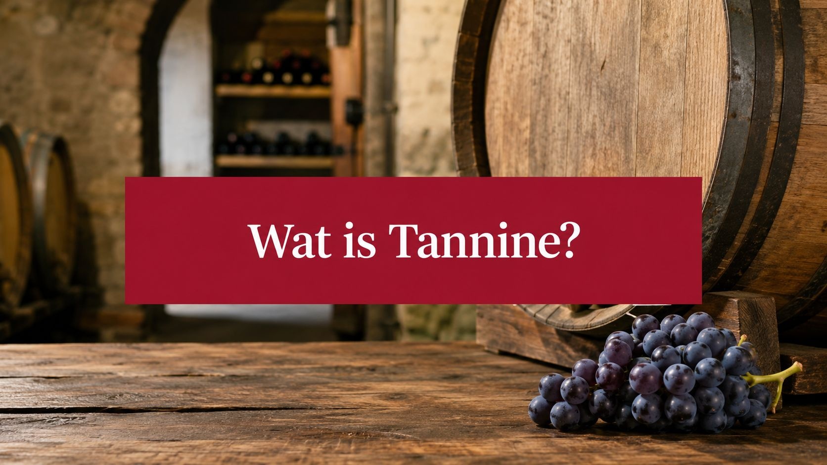 Wat is tannine? De complete uitleg voor wijnliefhebbers