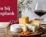 Wijn bij kaasplank