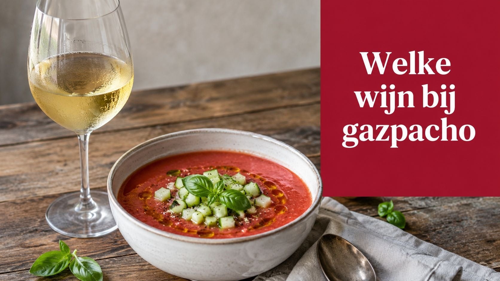 Welke wijn bij gazpacho? Ontdek de perfecte match!